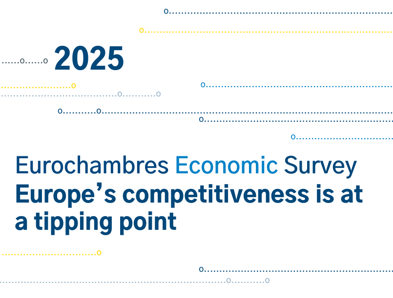 Eurochambres Economic Survey 2025: Europe’s competitiveness is at a tipping point